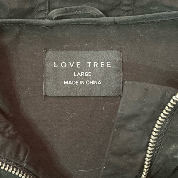 Love Tree Hooded Lightweight Utility Jacket - Picture 6 of 9